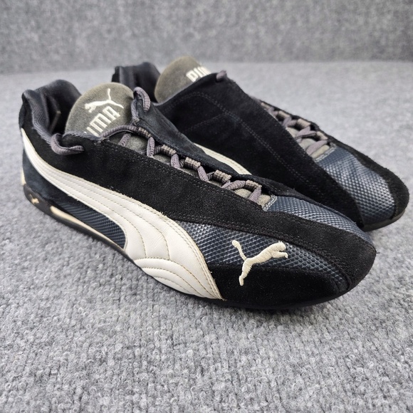 Puma Other - PUMA Speedcat OG Black/White Suede Driving Shoes - Men's Size 11